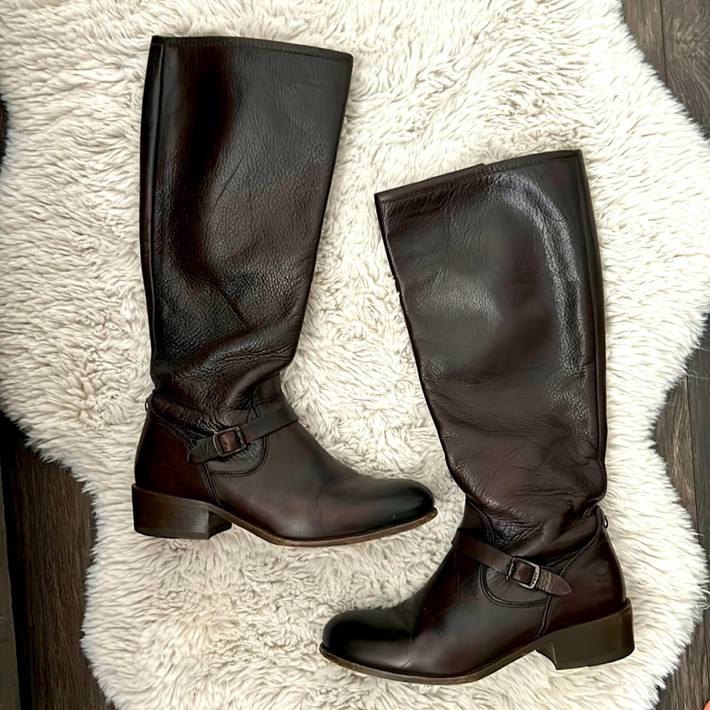 Frye Leather knee high boots